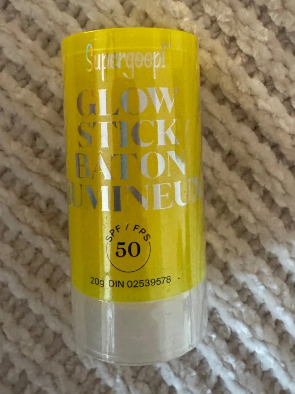 Supergoop GlowStick - SPF 50 - NWT - 20 grams